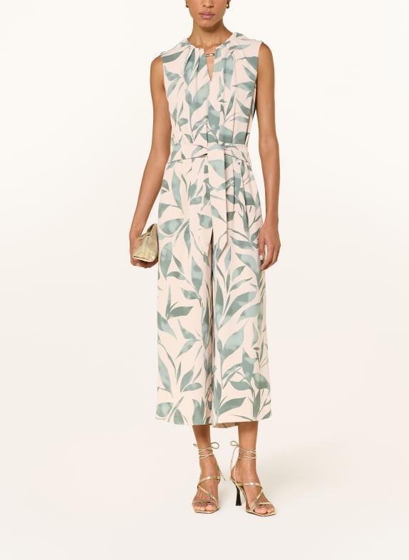 BETTY&CO Jumpsuit LIGHT BROWN / TEAL