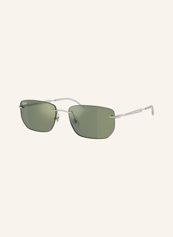 Ray-Ban Sonnenbrille RB3768 SILBER/ GRÜN VERSPIEGELT
