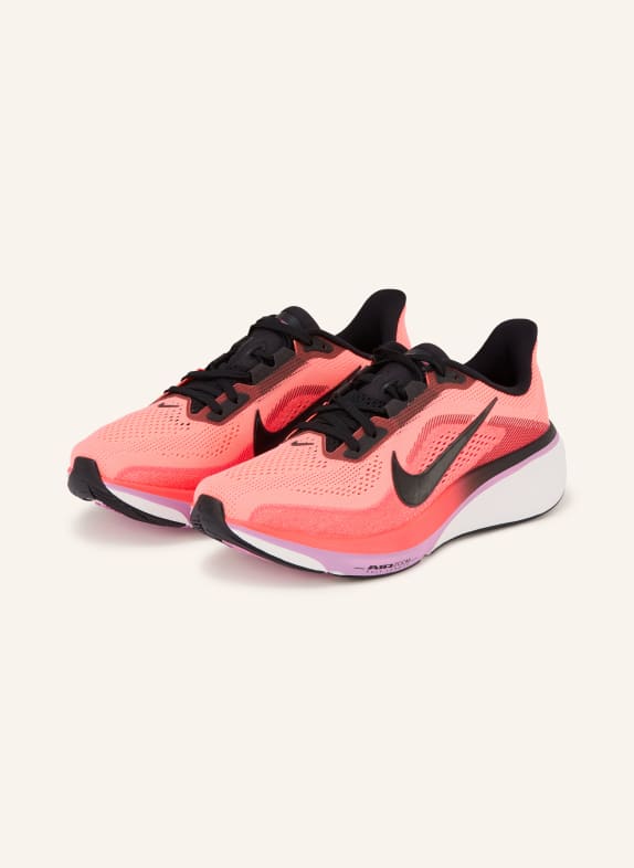 Nike Laufschuhe AIR ZOOM PEGASUS 42 NEONROT / SCHWARZ