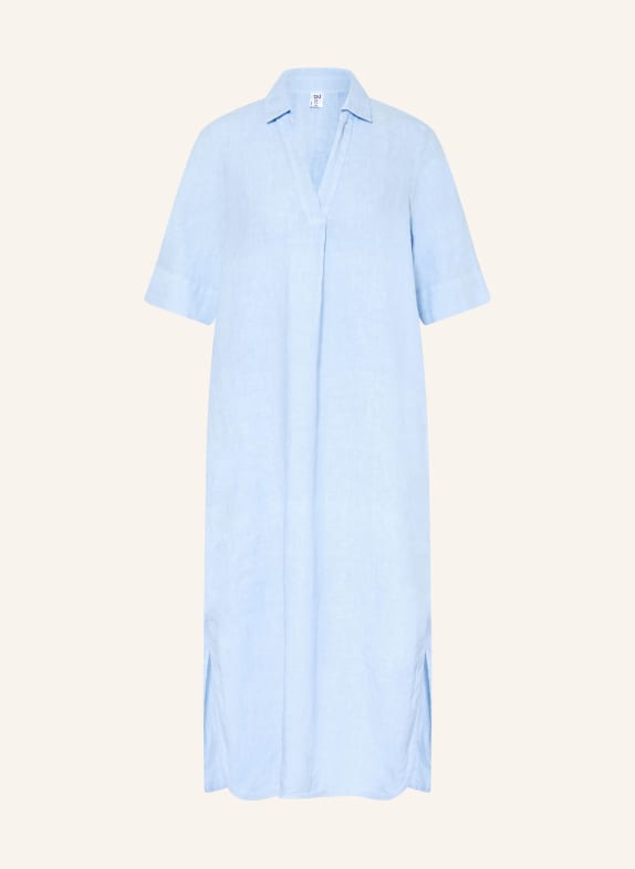 Backstage Robe en lin ALBA BLEU CLAIR