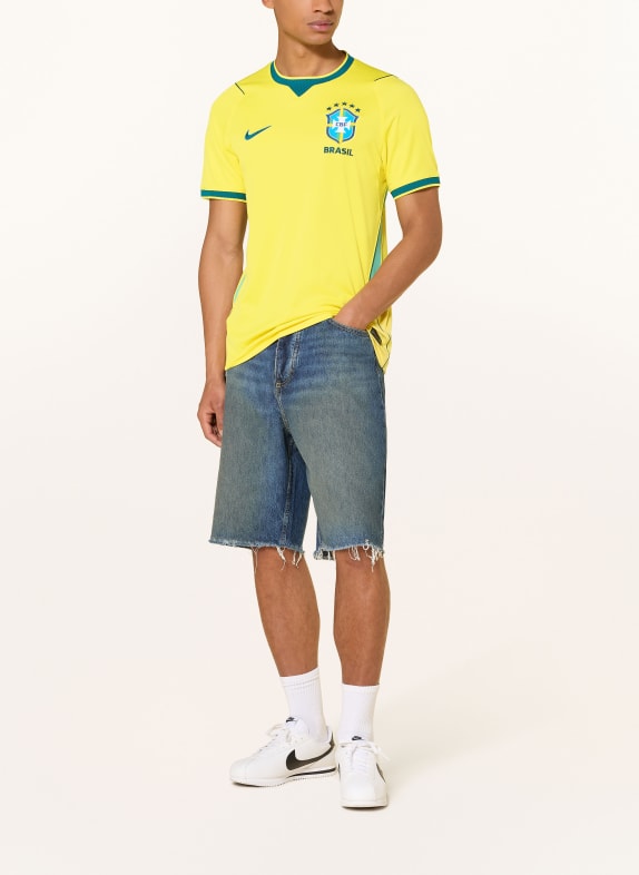 Nike Thuisshirt BRAZILIË 2026 GEEL / GROEN