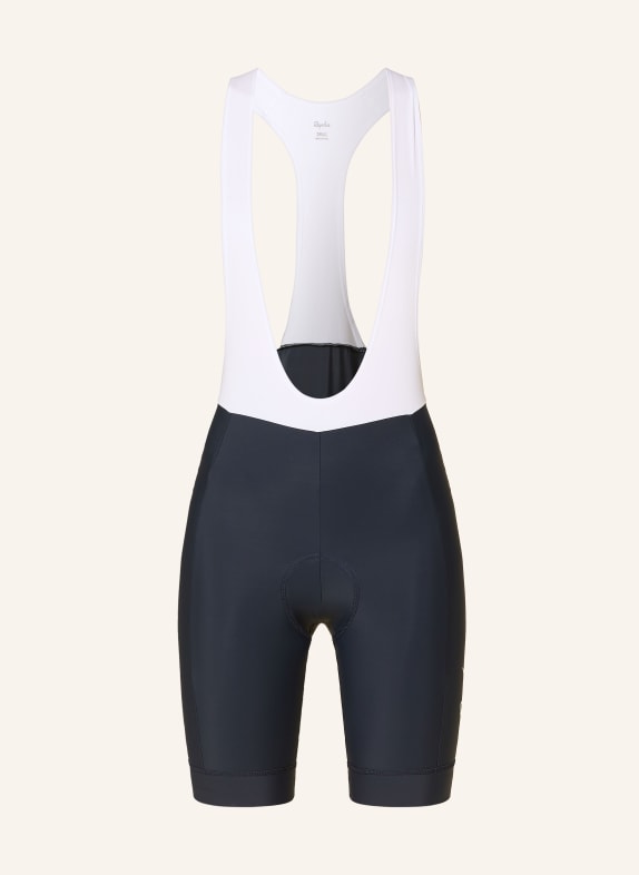 Rapha CORE Cycling Shorts with Straps and Padded Seat Panel DARK BLUE / WHITE