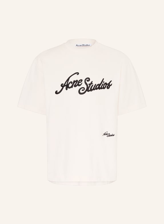 Acne Studios T-shirt ROSE CLAIR / ZWART