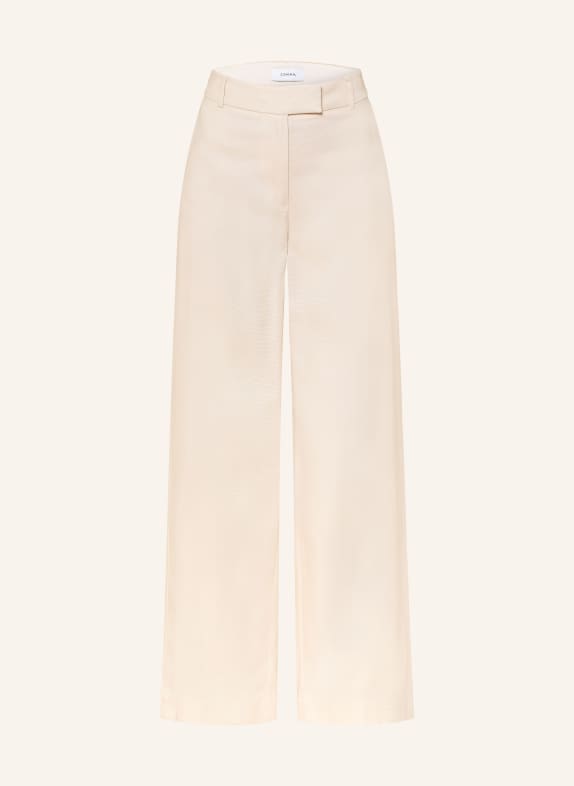 comma Marlene pants CREAM / LIGHT GRAY