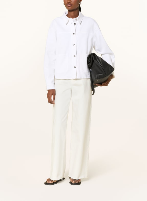 comma Jeansjacke 0100 WHITE