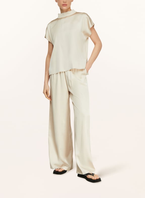 comma Satijnen blouse ECRU