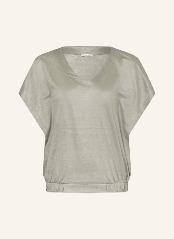 lilienfels T-Shirt aus Leinen KHAKI