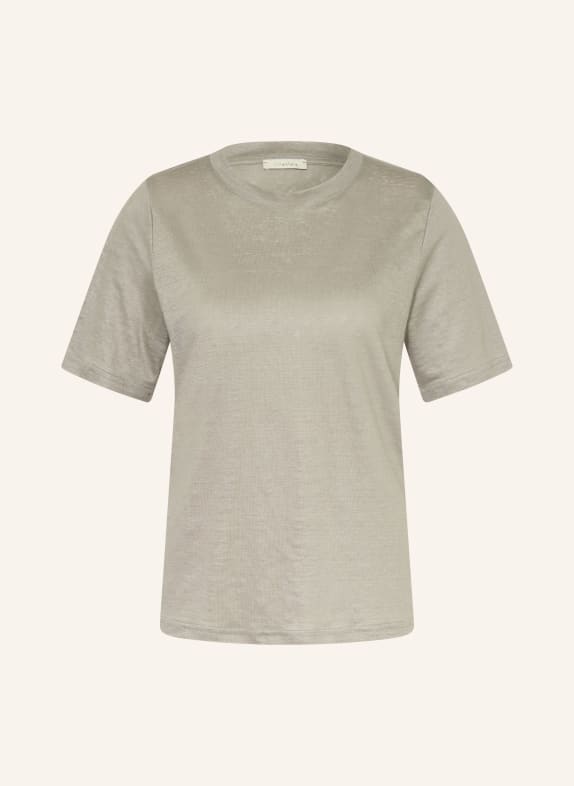 lilienfels T-Shirt aus Leinen KHAKI