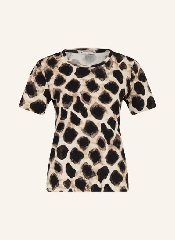 lilienfels T-shirt CREAM / TAUPE / BLACK