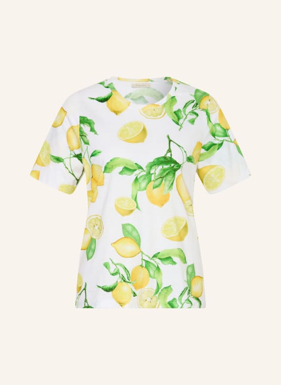 lilienfels T-shirt WHITE / YELLOW / GREEN