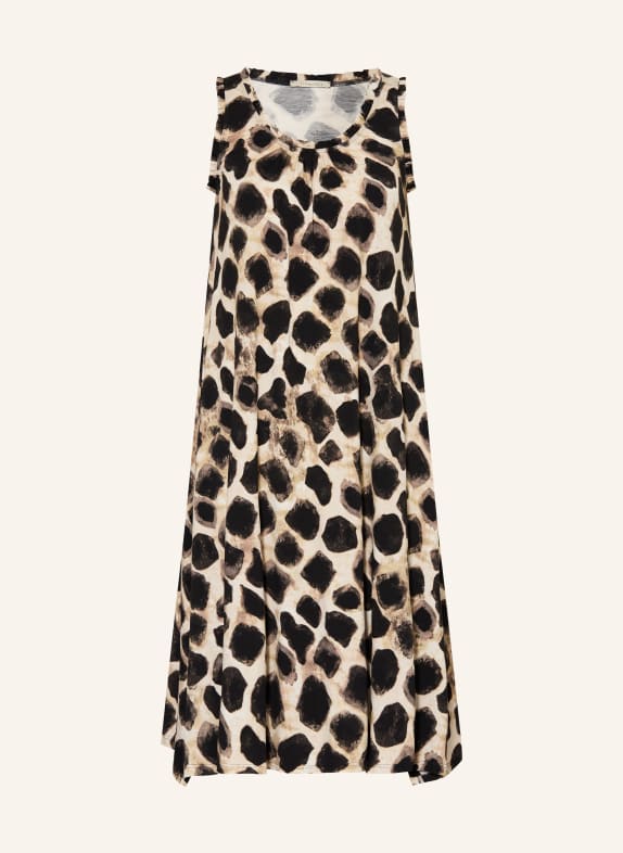 lilienfels Sukienka z falbanami KREMOWY / CAMELOWY / CZARNY