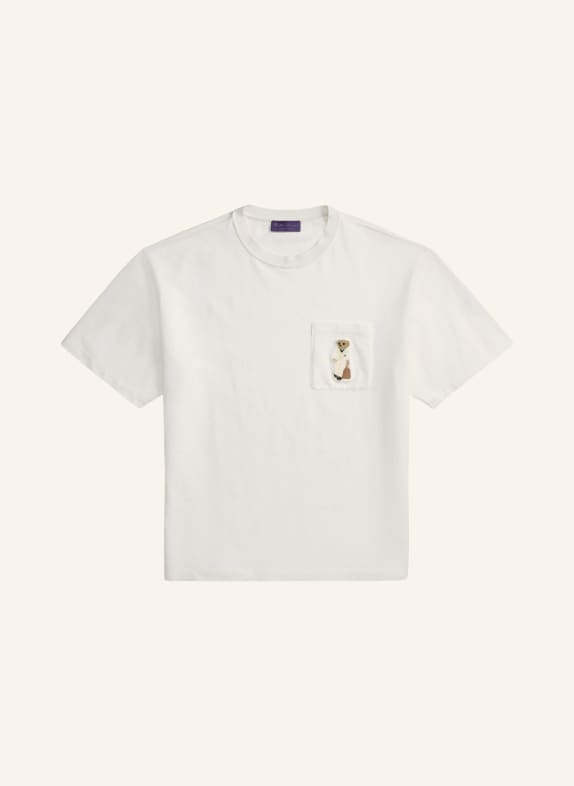 RALPH LAUREN PURPLE LABEL T-Shirt ECRU