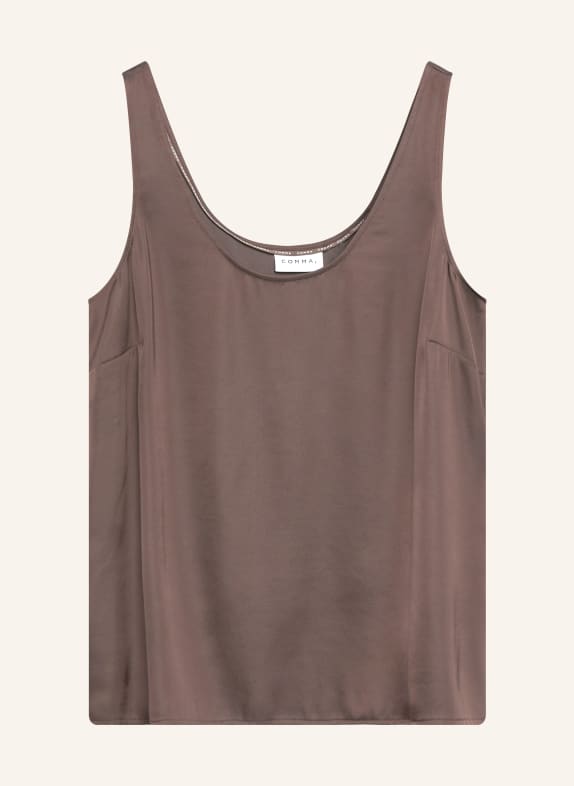 comma Satintop DUNKELBRAUN