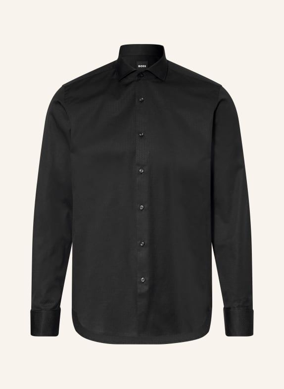 BOSS Košile JOE Regular Fit ČERNÁ