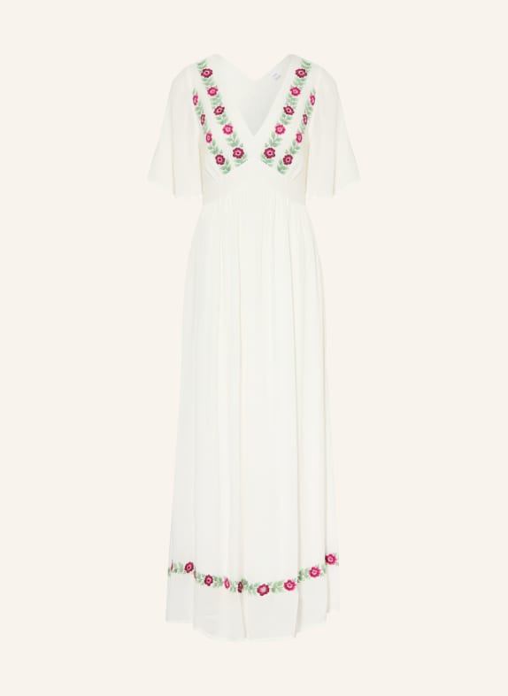 Y.A.S. Jurk WIT / ROZE / GROEN