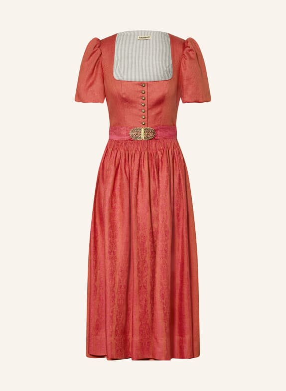 Gottseidank LAURA Linen Dirndl RED