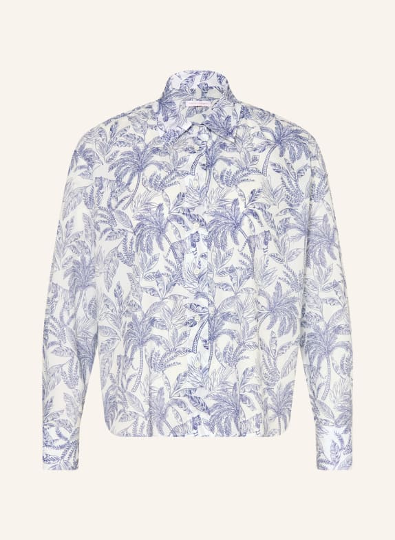 ROBERT FRIEDMAN Košilová blůza MODRÁ / BÍLÁ