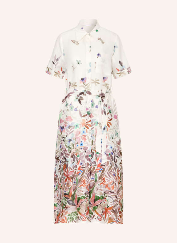 ROBERT FRIEDMAN Sukienka z lnu KREMOWY / BLADORÓŻOWY / KHAKI