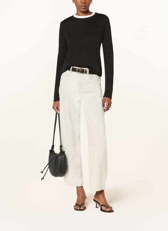 ARKET T-shirt met lange mouwen ZWART