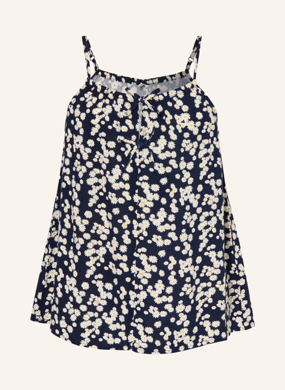 ONLY Haut BLEU FONCÉ / JAUNE / BLANC