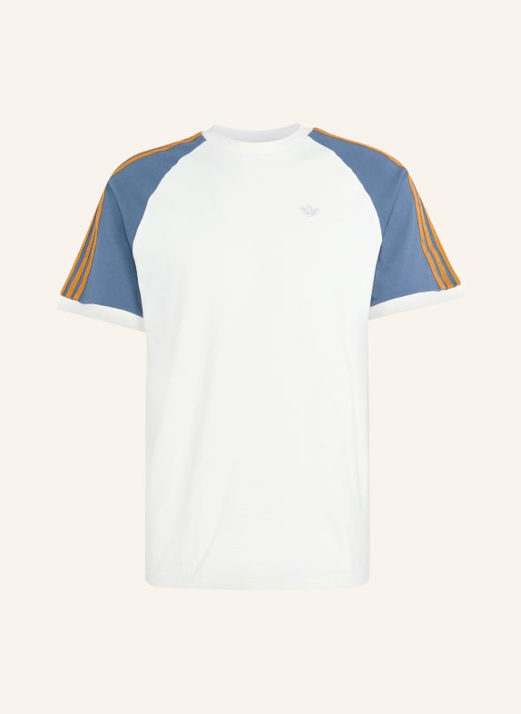 adidas Originals T-shirt CALI CRÈME / DONKERORANJE / BLAUW