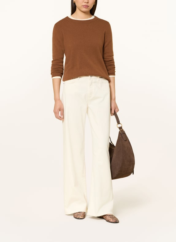 darling harbour Cashmere-Pullover TOFFEE