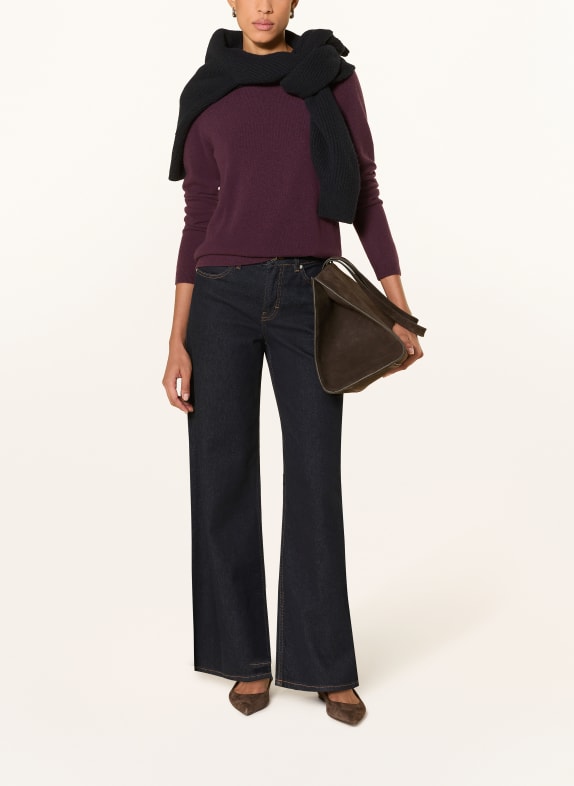 darling harbour Cashmere-Pullover PLUM