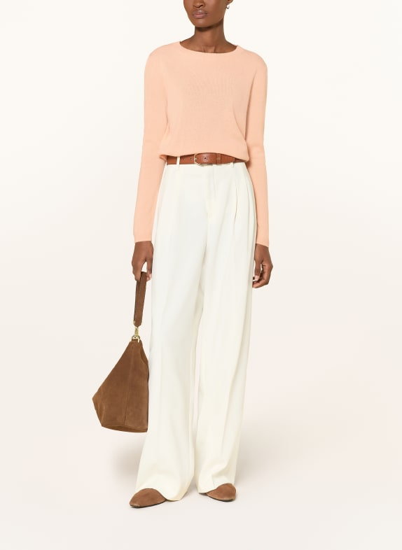 darling harbour Cashmere-Pullover light apricot