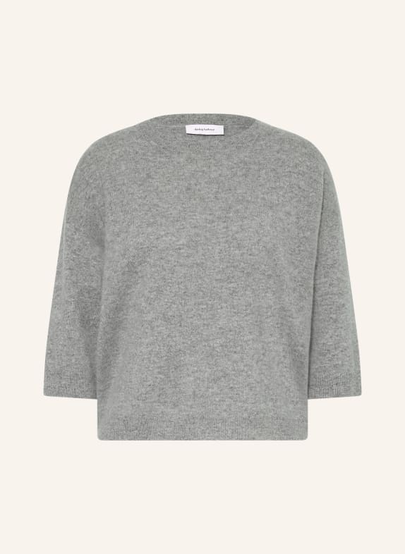 darling harbour Cashmere-Pullover mit 3/4-Arm GREY MELANGE