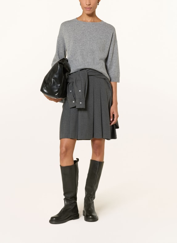 darling harbour Kasjmiertrui met 3/4-mouwen GREY MELANGE