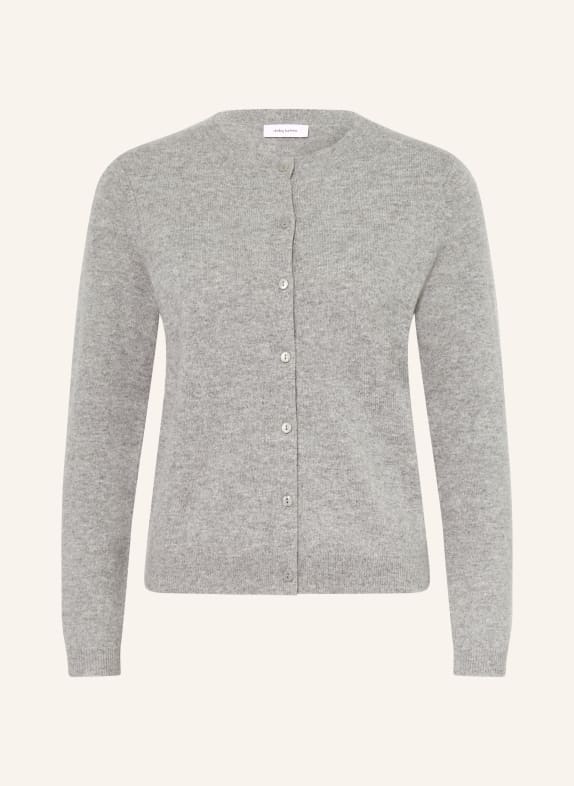 darling harbour Cashmere cardigan GREY MELANGE