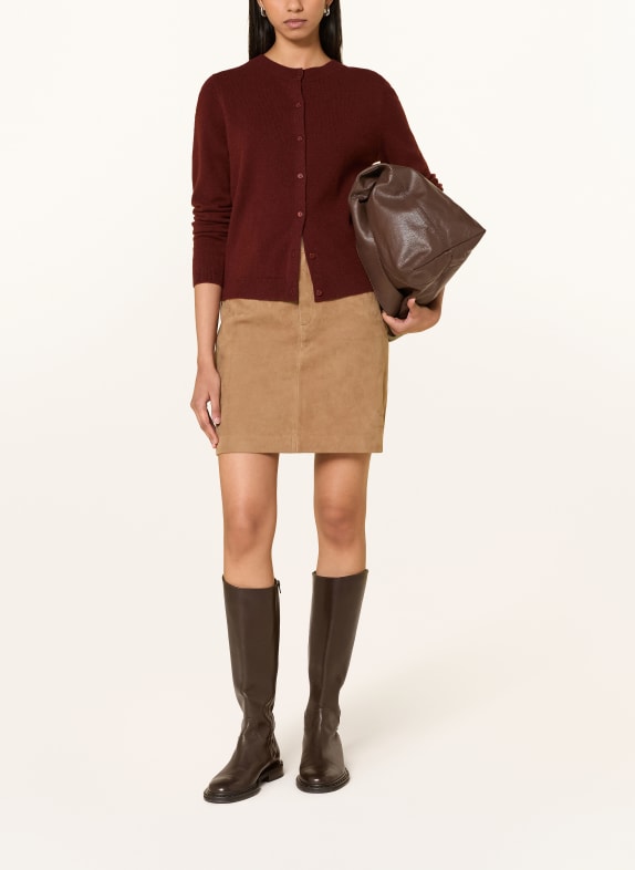 darling harbour Strickjacke aus Cashmere MARONE