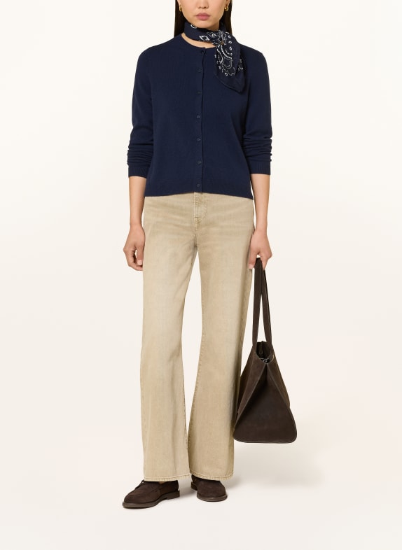 darling harbour Strickjacke aus Cashmere NAVY