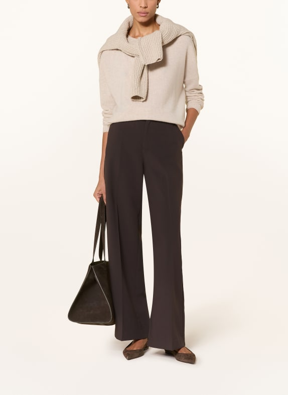 darling harbour Cashmere-Pullover pebble melange