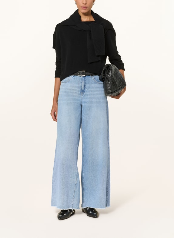 darling harbour Cashmere-Pullover BLACK