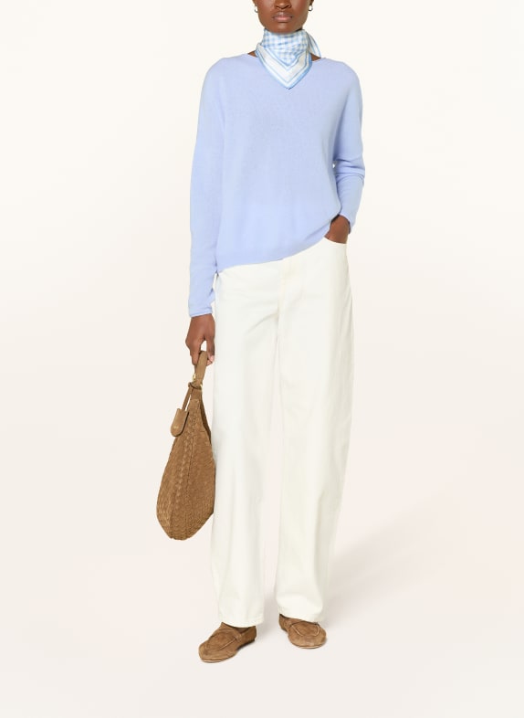 darling harbour Cashmere-Pullover corn flower blue
