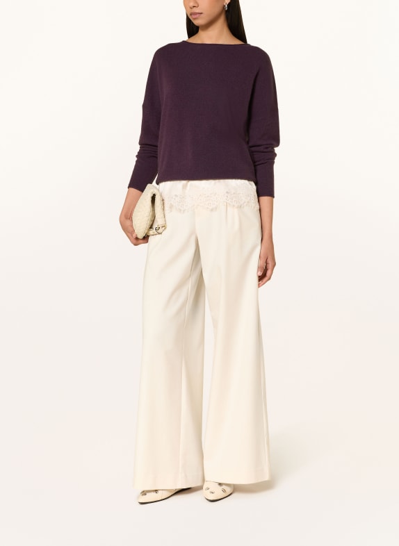 darling harbour Cashmere-Pullover PLUM