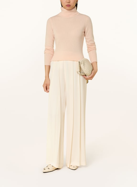 darling harbour Rollkragenpullover aus Cashmere HELLORANGE