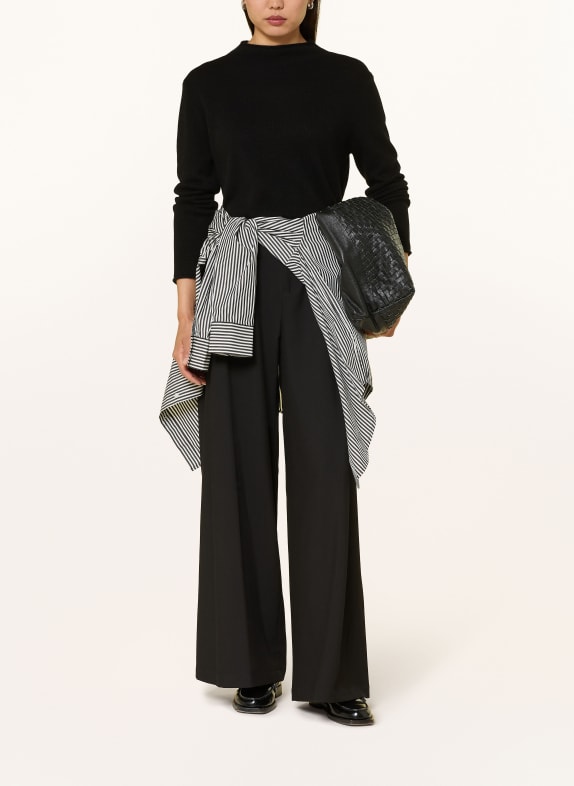 darling harbour Cashmere-Pullover SCHWARZ