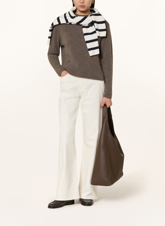 darling harbour Cashmere-Pullover TAUPE