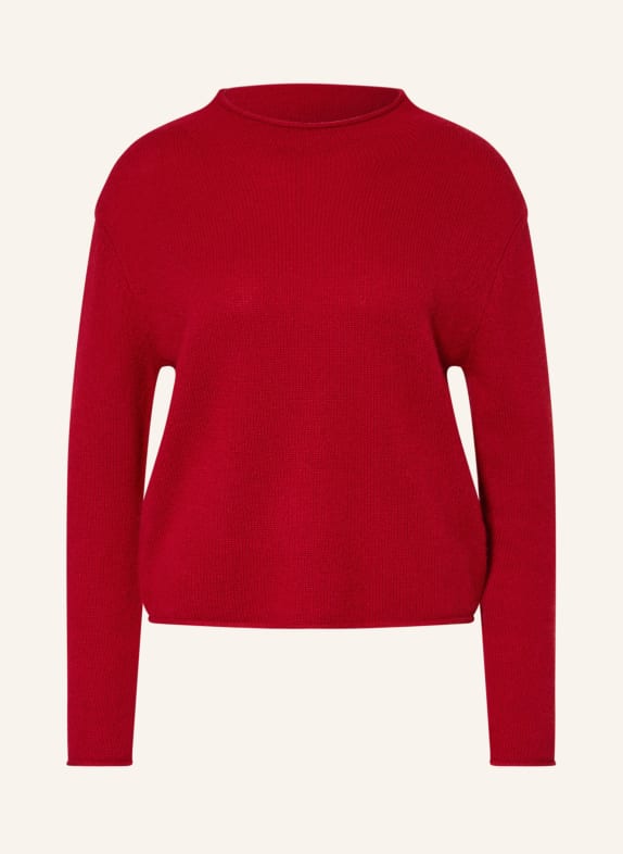 darling harbour Cashmere-Pullover BRICK RED
