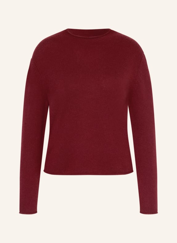 darling harbour Pull en cachemire ROUGE FONCÉ
