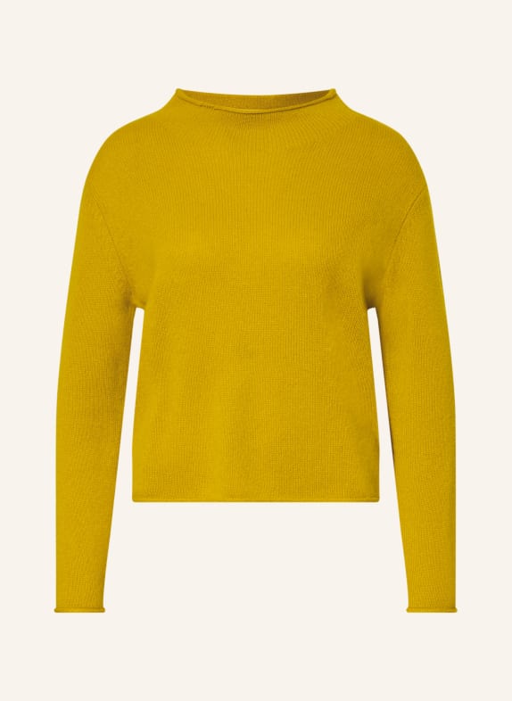 darling harbour Cashmere-Pullover olive gold