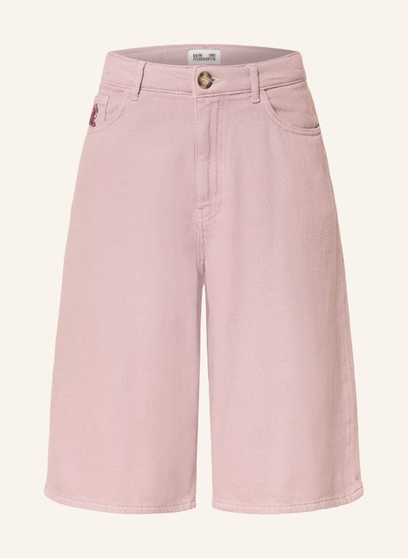 BAUM UND PFERDGARTEN NIAMH Denim Bermuda Shorts C2186 Dawn Pink