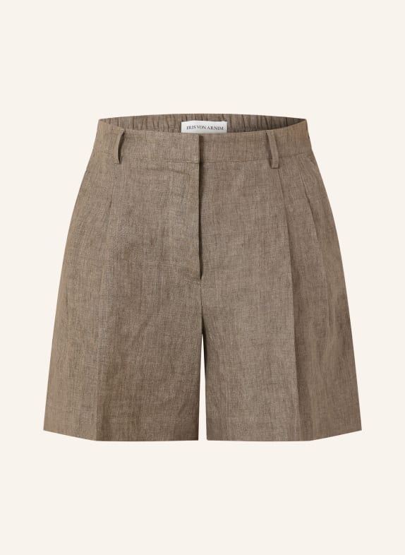 IRIS von ARNIM Leinenshorts SEYCHELL TAUPE