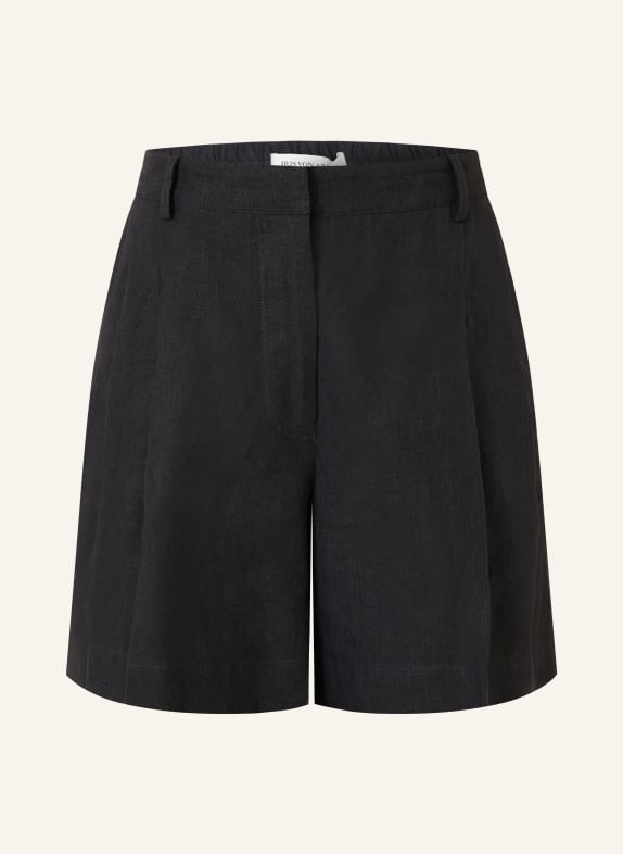 IRIS von ARNIM Leinenshorts SEYCHELL SCHWARZ