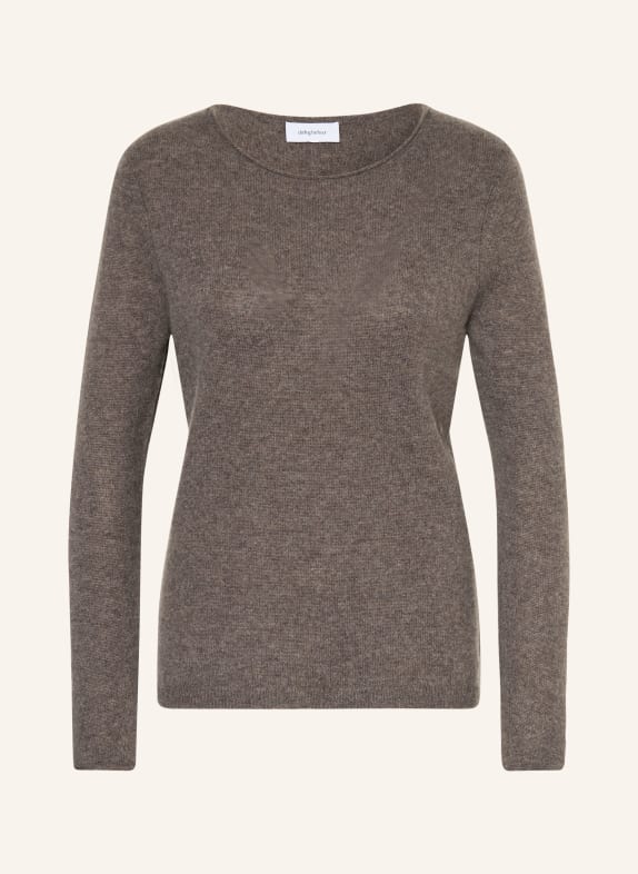 darling harbour Cashmere-Pullover truffle melange