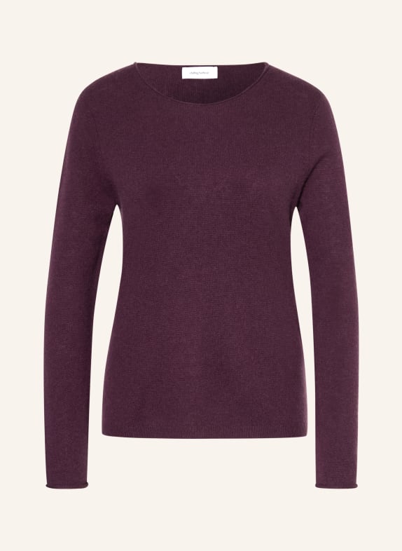 darling harbour Pull en cachemire PLUM