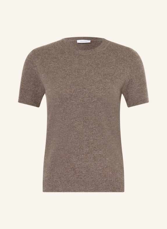 darling harbour Strickshirt aus Cashmere truffle melange