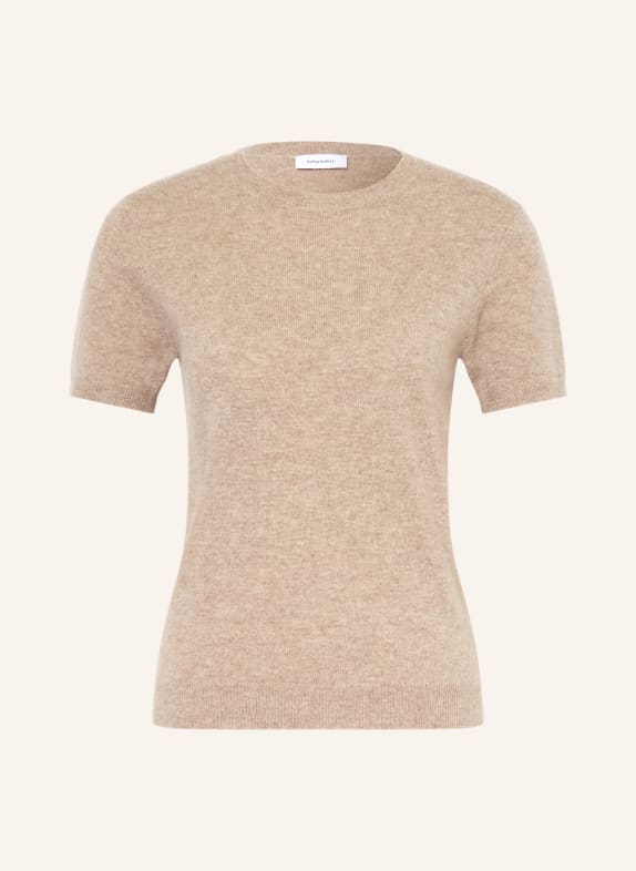 darling harbour Strickshirt aus Cashmere GREIGE MELANGE